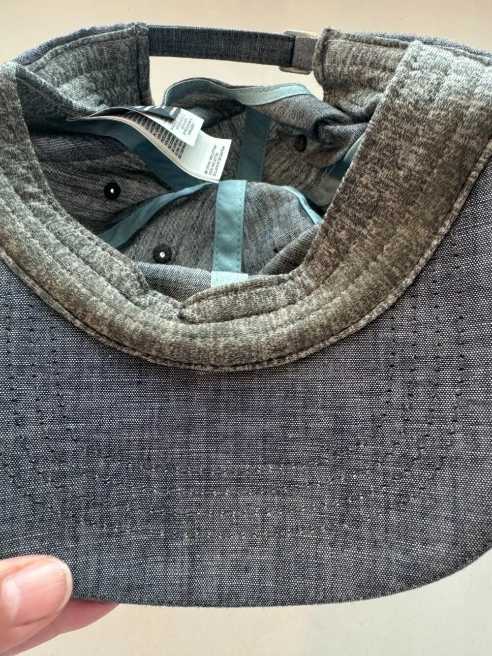 The North Face Hat Women's One Size Gray Blue Adjustable Strap